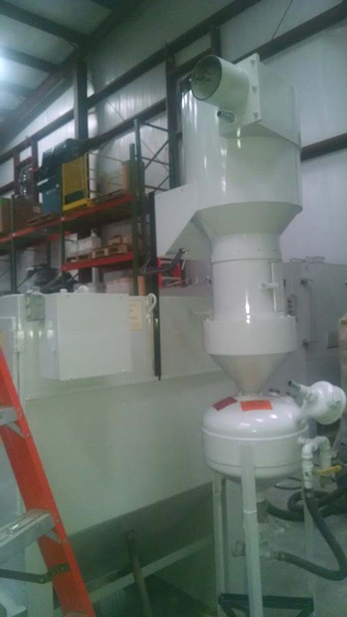 Used Empire Pressure Blast Cabinet Fintec Metal Finishing Technology