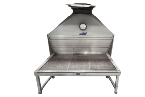 New-Tech Table and Hood with magnahelic gauge