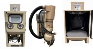 used empire pro-finish blast cabinet group pic 1